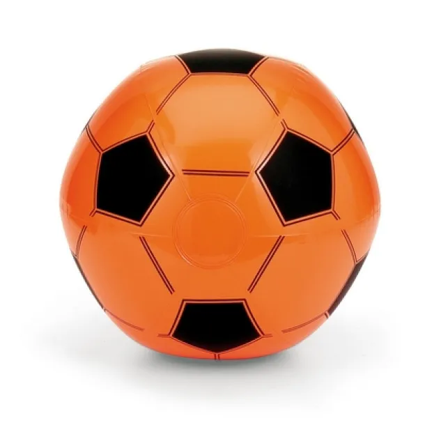  Inflatable beach ball "football" orange