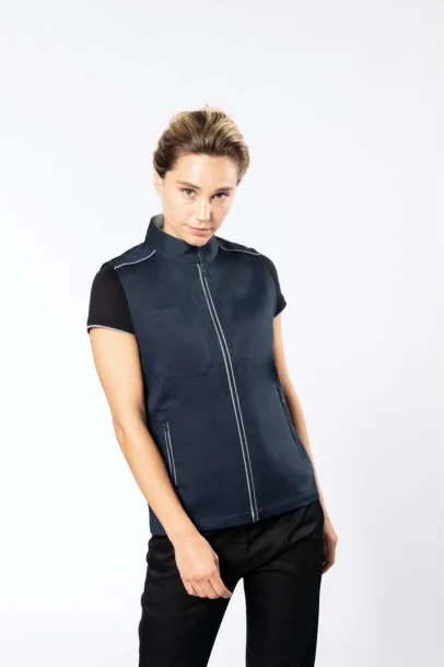  LADIES' DAYTODAY GILET - Designed To Work Navy Light Grey