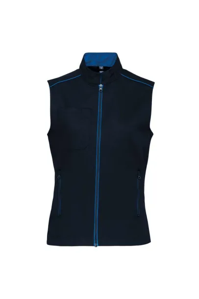  LADIES' DAYTODAY GILET - Designed To Work Navy Light Grey