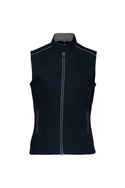  LADIES' DAYTODAY GILET - Designed To Work Navy Light Grey