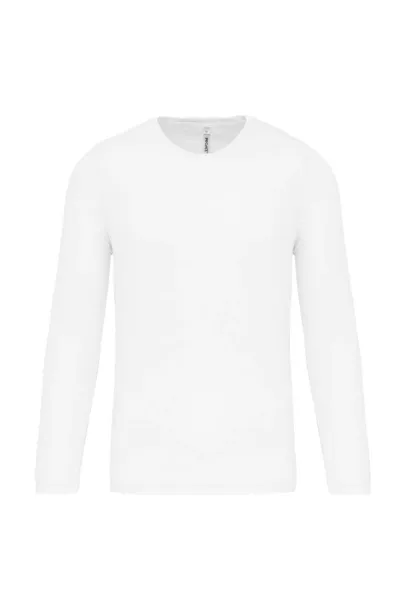  MEN'S LONG-SLEEVED SPORTS T-SHIRT - Proact White