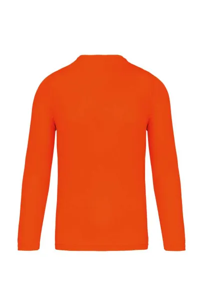  MEN'S LONG-SLEEVED SPORTS T-SHIRT - Proact Fluorescent Orange