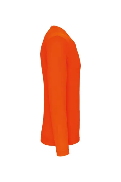  MEN'S LONG-SLEEVED SPORTS T-SHIRT - Proact Fluorescent Orange