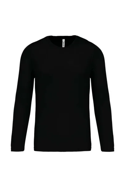  MEN'S LONG-SLEEVED SPORTS T-SHIRT - Proact Black