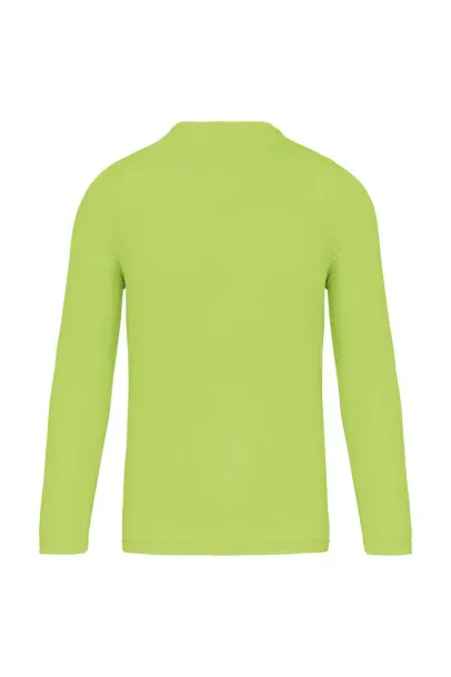  MEN'S LONG-SLEEVED SPORTS T-SHIRT - Proact Lime