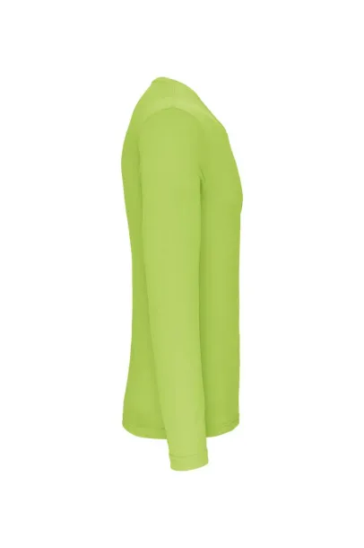  MEN'S LONG-SLEEVED SPORTS T-SHIRT - Proact Lime