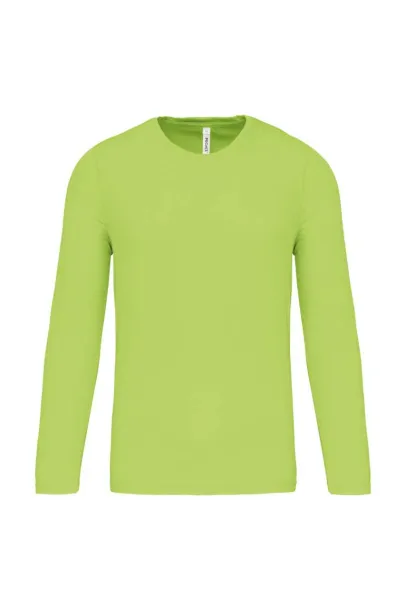  MEN'S LONG-SLEEVED SPORTS T-SHIRT - Proact Lime