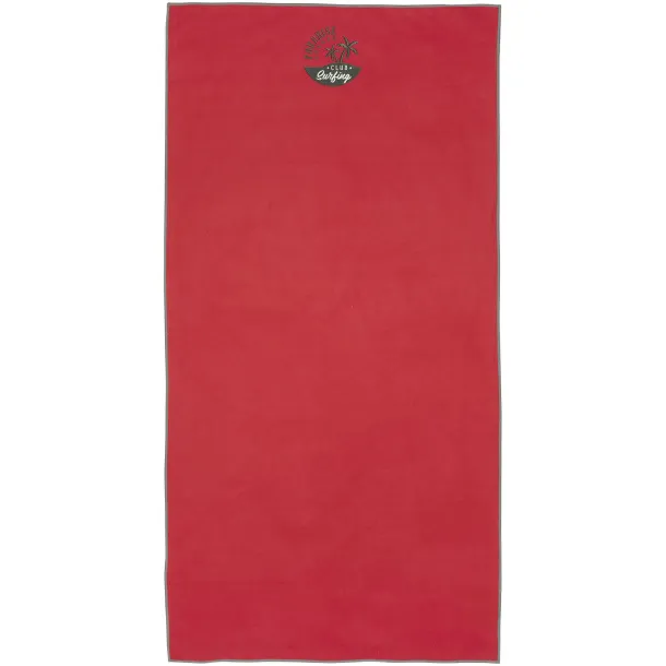 Pieter GRS ultra lightweight and quick dry towel 50x100 cm Red