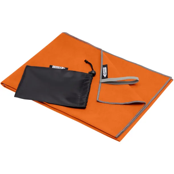 Pieter GRS ultra lightweight and quick dry towel 50x100 cm Orange