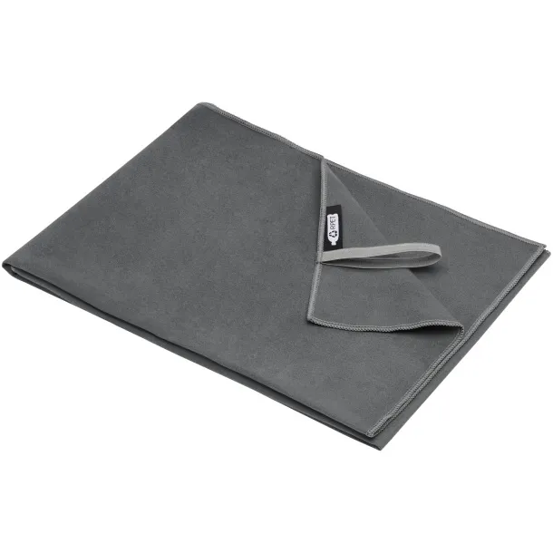 Pieter GRS ultra lightweight and quick dry towel 50x100 cm Grey