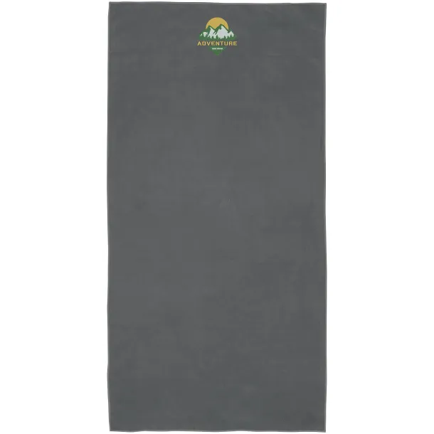 Pieter GRS ultra lagani i brzo sušivi ručnik 50x100 cm - 200 g/m² Siva