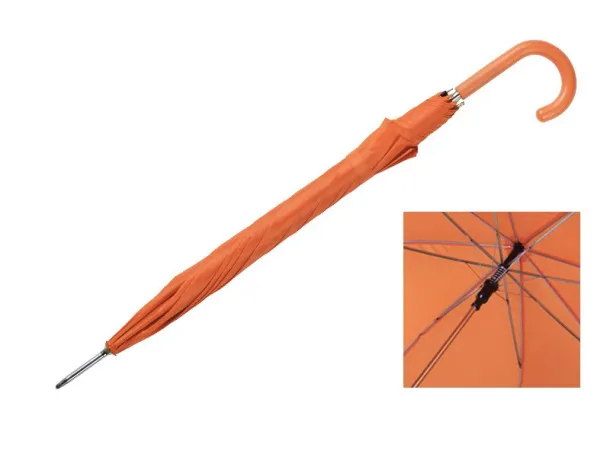 NIMBUS umbrella with automatic opening - CASTELLI Orange