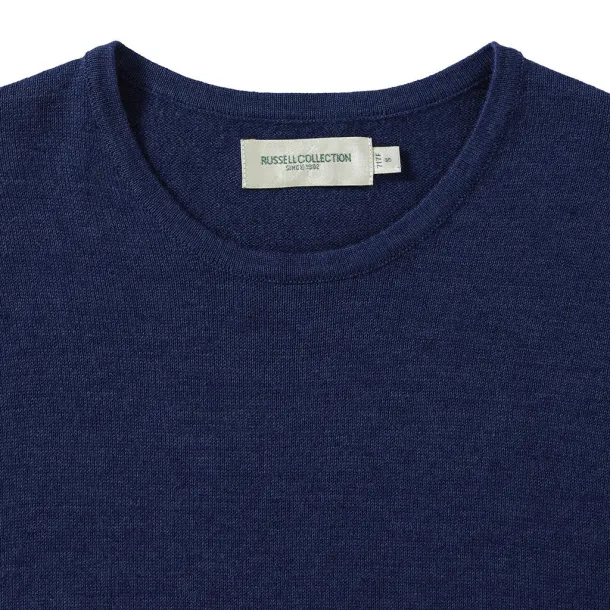  Ženski pleteni pulover s okruglim izrezom, 275 g/m² - Russell Collection