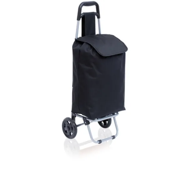  Foldable shopping trolley Crna