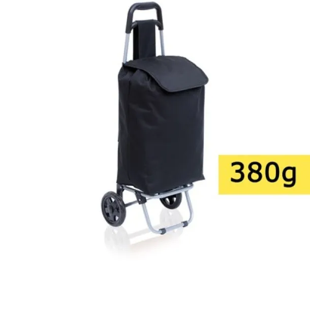 Foldable shopping trolley Crna