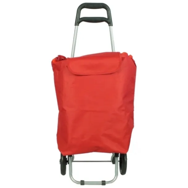  Foldable shopping trolley Crvena