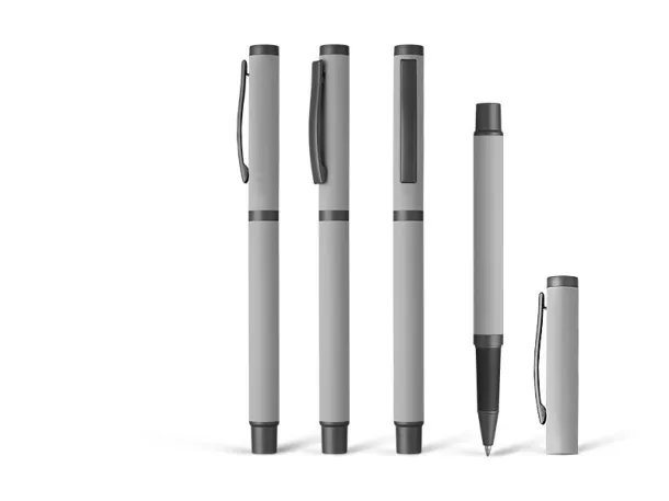 TITANIUM R metal roller pen White