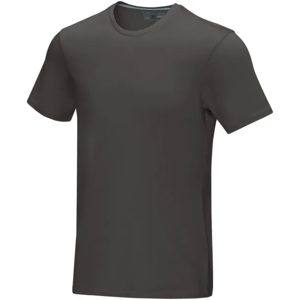 Azurite short sleeve men’s GOTS organic t-shirt - Elevate NXT Storm grey