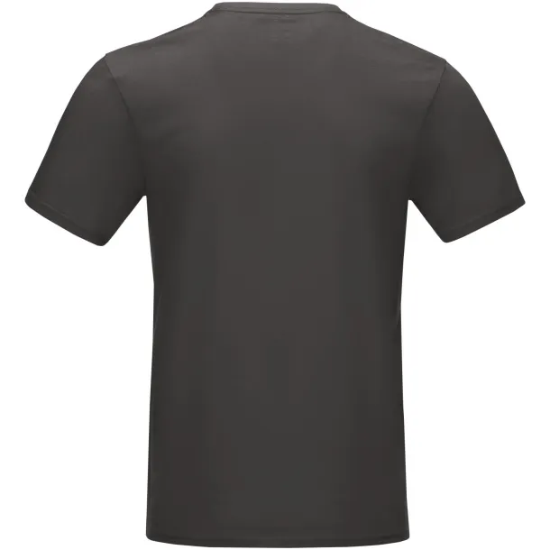 Azurite short sleeve men’s GOTS organic t-shirt - Elevate NXT Storm grey