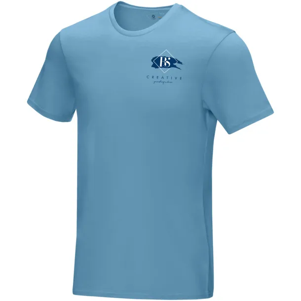 Azurite short sleeve men’s GOTS organic t-shirt - Elevate NXT NXT blue