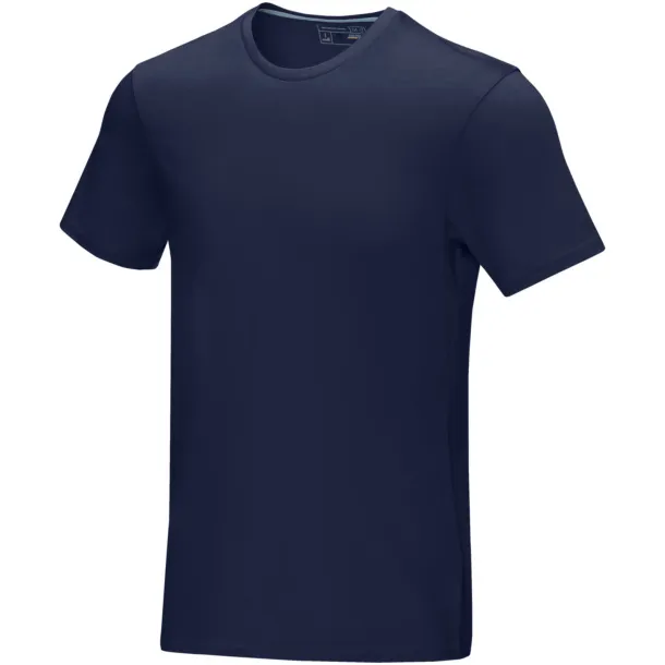 Azurite short sleeve men’s GOTS organic t-shirt - Elevate NXT Navy Blue