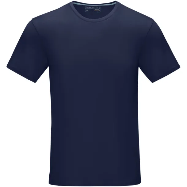 Azurite short sleeve men’s GOTS organic t-shirt - Elevate NXT Navy Blue