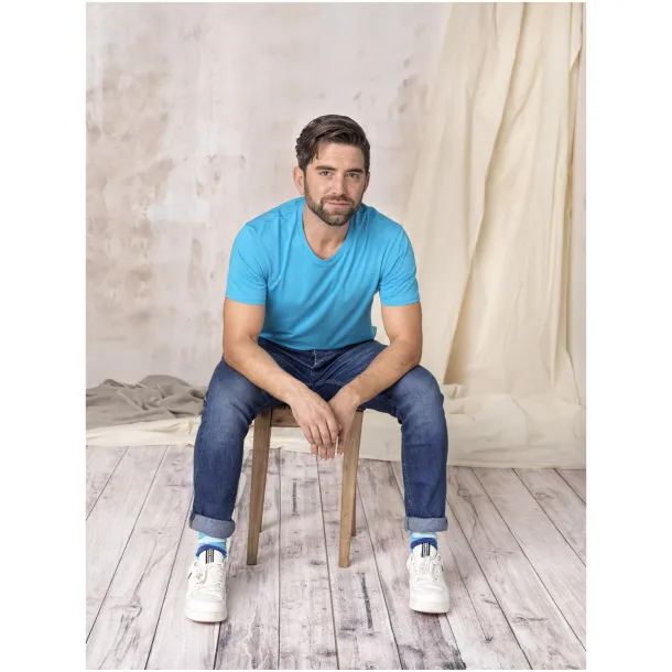 Azurite muška majica kratkih rukava, GOTS organska - Elevate NXT Crna