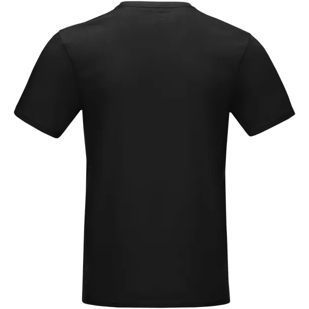 Azurite short sleeve men’s GOTS organic t-shirt - Elevate NXT Solid black