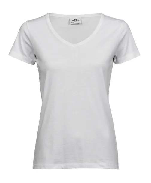  Women's Luxury V-Neck Tee - Tee Jays Bijela