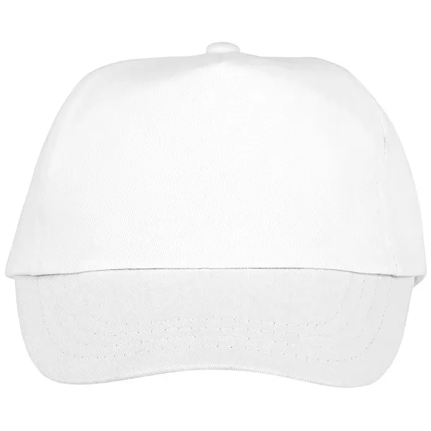 Feniks kids 5 panel cap - Elevate Essentials White