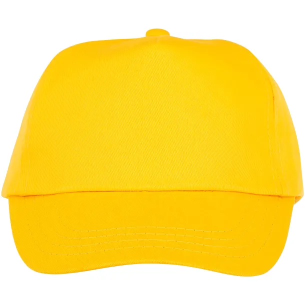 Feniks kids 5 panel cap - Elevate Essentials Yellow