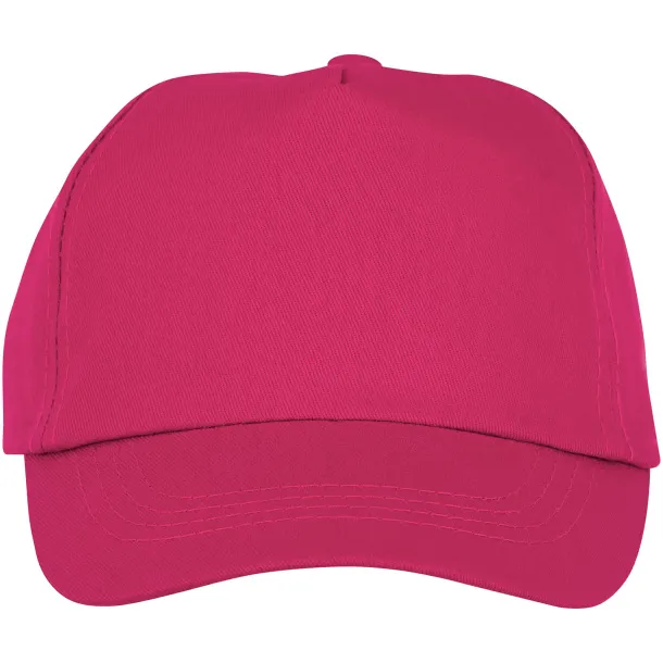 Feniks kids 5 panel cap - Elevate Essentials Magenta