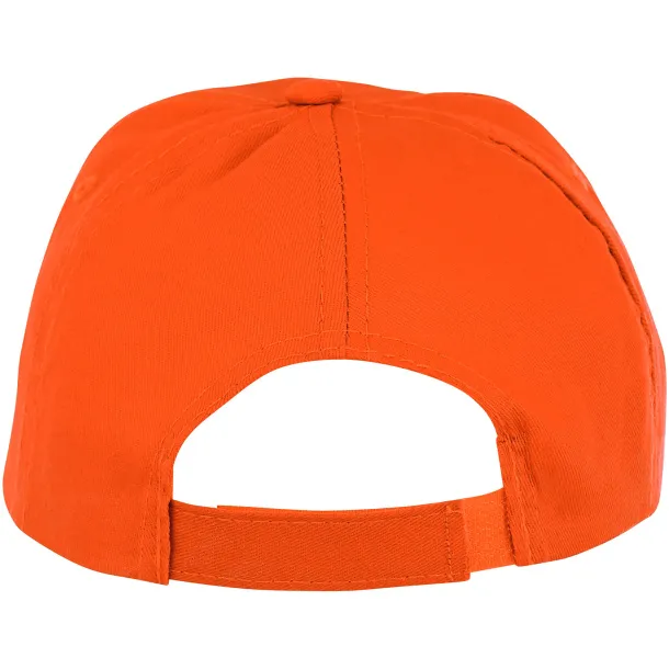 Feniks kids 5 panel cap - Elevate Essentials Orange