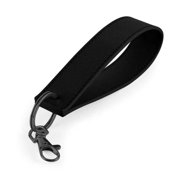  Boutique Wristlet Keyring - Bagbase Black Black