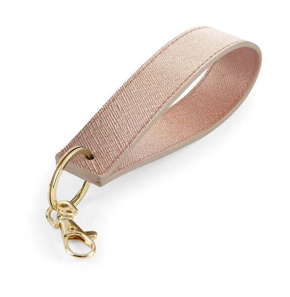  Boutique Wristlet Keyring - Bagbase Rose Gold