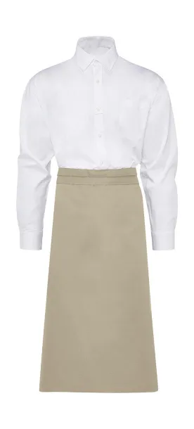  Rome Medium Length Bistro Apron - SG Accessories - BISTRO (Ex JASSZ Bistro) Natural