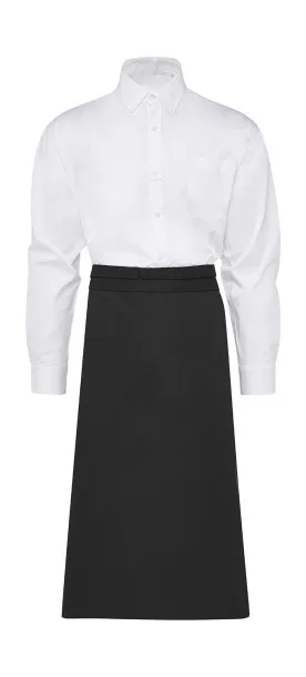  Rome Medium Length Bistro Apron - SG Accessories - BISTRO Black