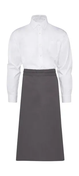  Rome Medium Length Bistro Apron - SG Accessories - BISTRO (Ex JASSZ Bistro) Siva