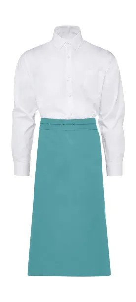  Rome Medium Length Bistro Apron - SG Accessories - BISTRO Caribbean Blue
