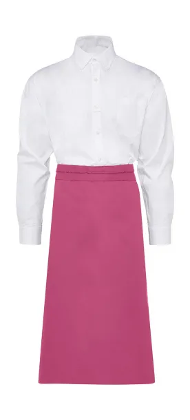  Rome Medium Length Bistro Apron - SG Accessories - BISTRO Pink