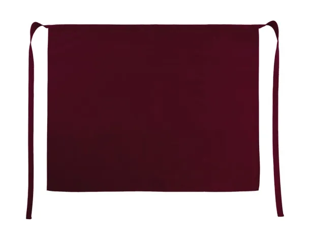  Rome Medium Length Bistro Apron - SG Accessories - BISTRO (Ex JASSZ Bistro) Burgundy