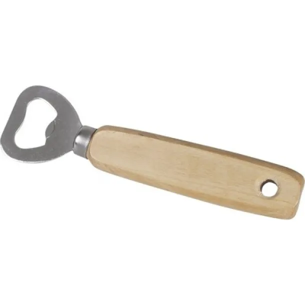  Wooden bottle opener brown