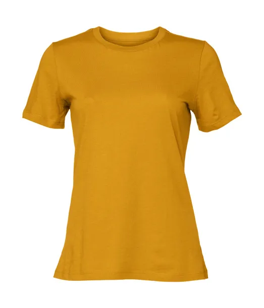  Women's Relaxed Jersey Short Sleeve Tee - Bella+Canvas Mustard