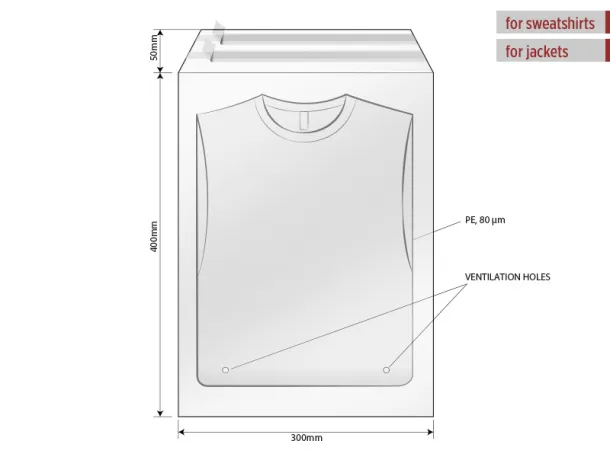 POLY BAG 30 x 40 foil Transparentna