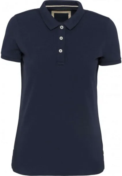  LADIES' VINTAGE SHORT SLEEVE POLO SHIRT - Kariban Vintage Navy