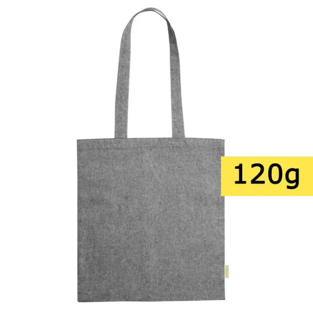  Recycled cotton shopping bag, 120 g/m2 A69F99