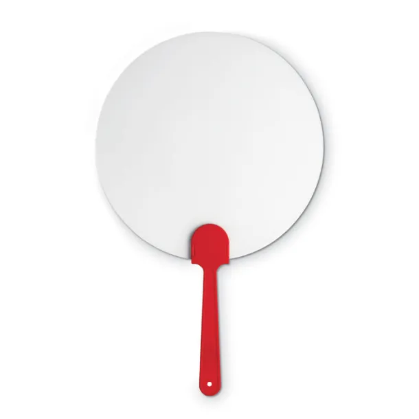 PAYPAY Manual hand fan Red