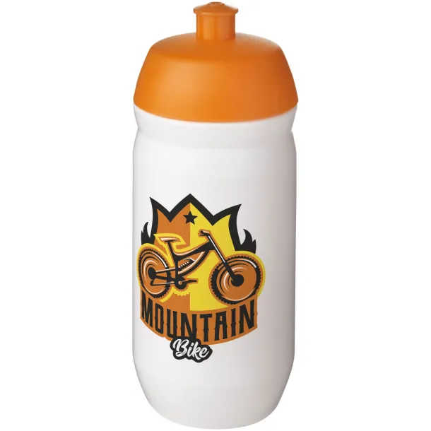 HydroFlex™ 500 ml sport bottle - Unbranded Orange White