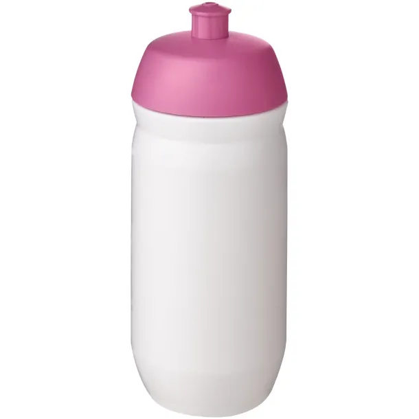 HydroFlex™ 500 ml sport bottle Transparent pink White