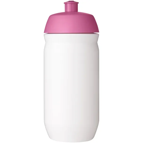 HydroFlex™ 500 ml sport bottle Transparent pink White